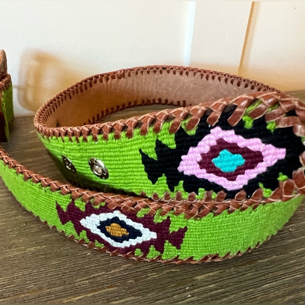Arloom Rancho Belt Handwoven Leather - Picture 3 of 4
